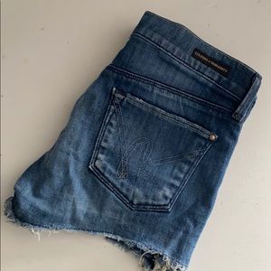 Citizens of Humanity Jean Shorts size 25